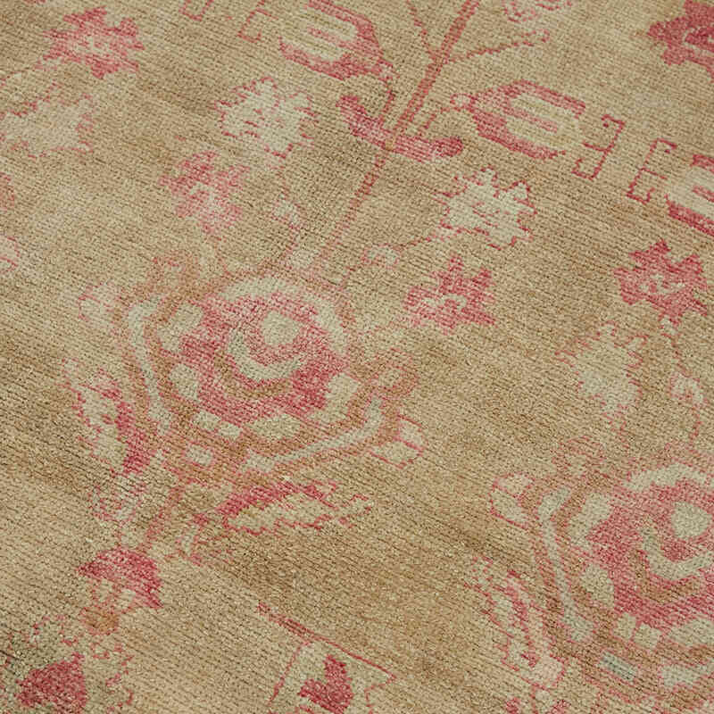 Alfombra Vintage Turca Anudada a Mano - 92 cm x 225 cm - K0065214