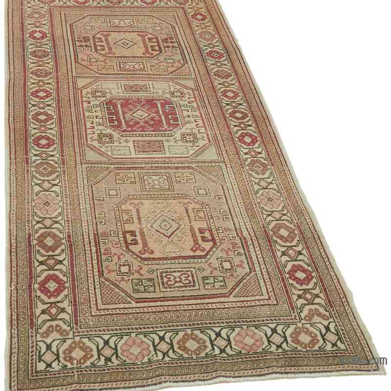 Vintage Turkish Hand-Knotted Rug - 3' 2" x 6' 4" (38 in. x 76 in.) - K0065229