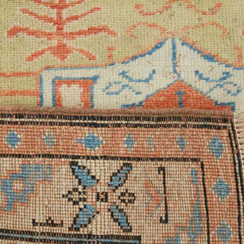 Alfombra Vintage Turca Anudada a Mano - 102 cm x 152 cm - K0065238