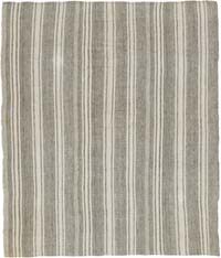 Vintage Anatolian Kilim Rug - 7' 1" x 8' 7" (85" x 103")