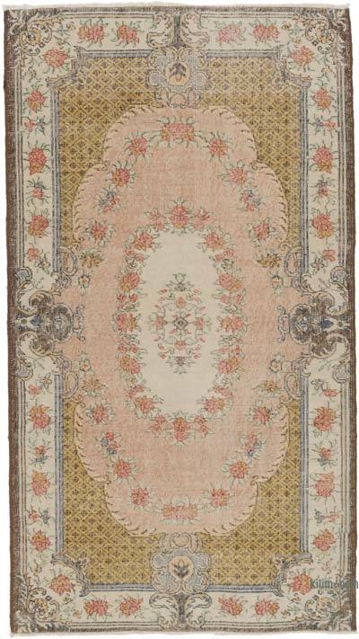 Vintage Turkish Hand-Knotted Rug - 3' 11" x 7' 1" (47 in. x 85 in.)