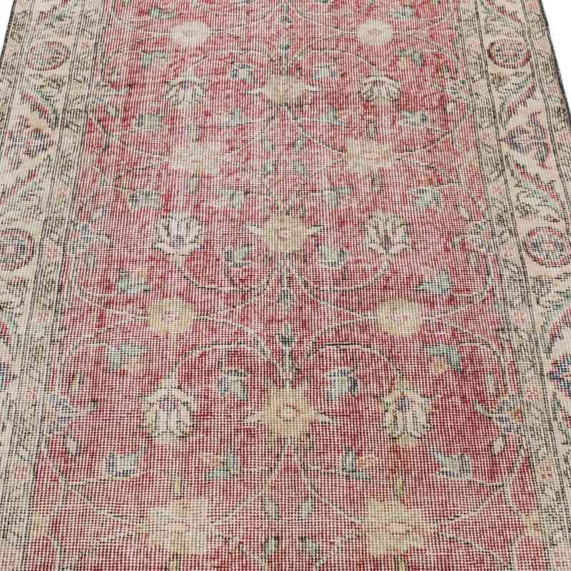 Alfombra Vintage Turca Anudada a Mano - 100 cm x 192 cm - K0065306