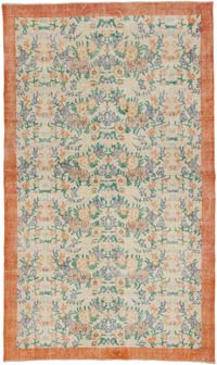 El Dokuma Vintage Hali - 170 cm x 287 cm
