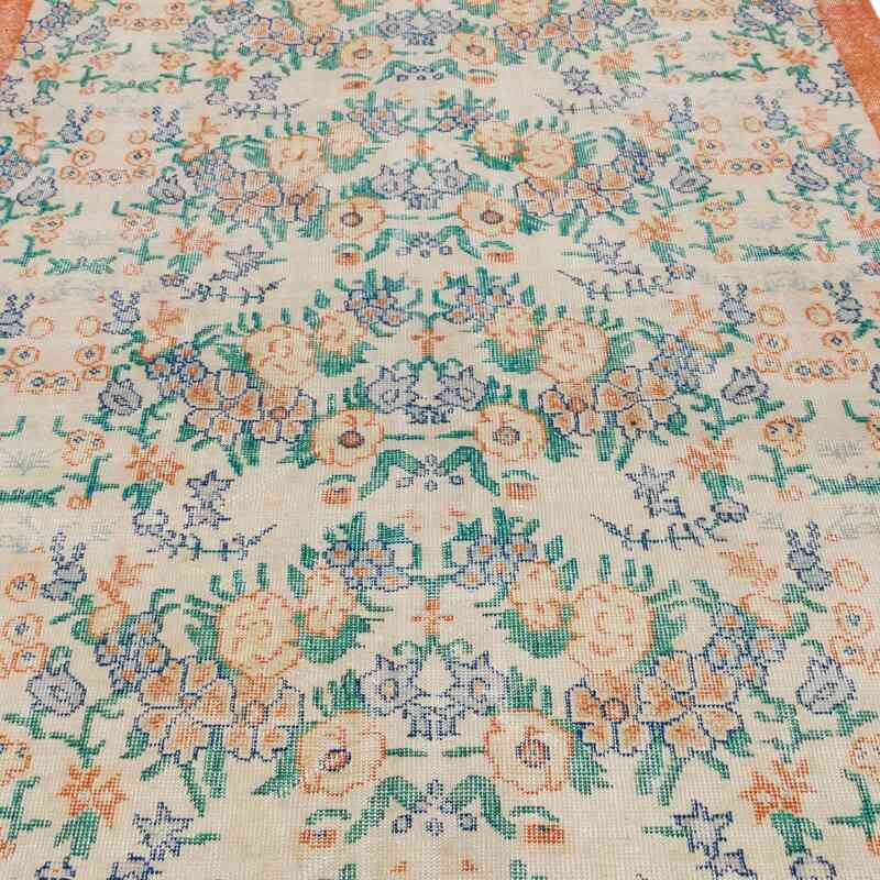 Alfombra Vintage Turca Anudada a Mano - 170 cm x 287 cm - K0065317