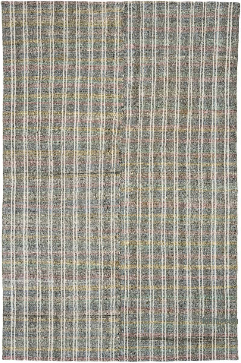 Vintage Anatolian Kilim Rug - 5' 4" x 8' 4" (64" x 100") - K0065329