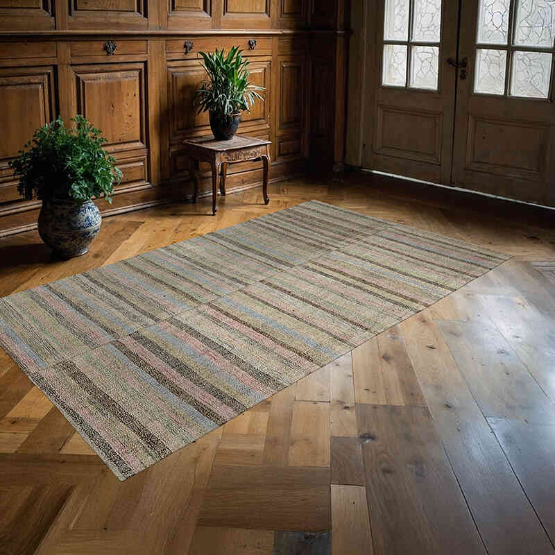 Vintage Turkish Pala Kilim (Chaput) - K0065346