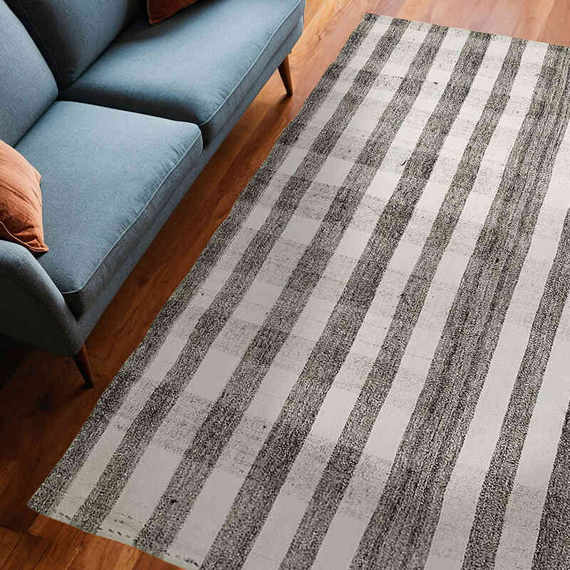 Alfombra Vintage Anatolian Kilim - 198 cm x 248 cm - K0065350
