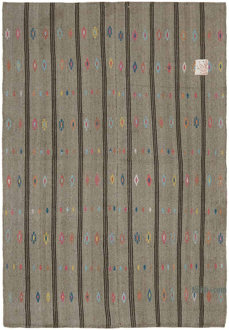 Alfombra Vintage Anatolian Kilim - 205 cm x 290 cm - K0065368