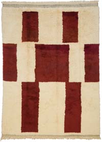 New Turkish Tulu Rug - 6' 9" x 9'  (81" x 108")
