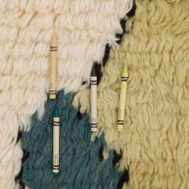 Alfombra 'Tulu' de estilo Marroquí Anudada a Mano - 190 cm x 243 cm - K0065378
