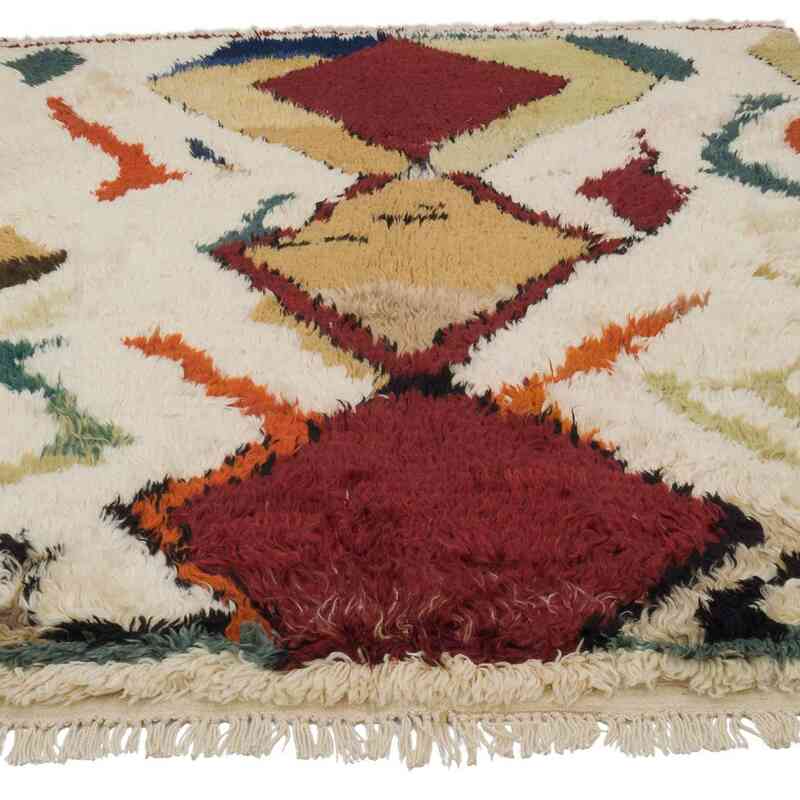 Alfombra 'Tulu' de estilo Marroquí Anudada a Mano - 190 cm x 243 cm - K0065378
