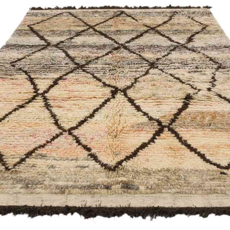 Alfombra 'Tulu' de estilo Marroquí Anudada a Mano - 176 cm x 247 cm - K0065380