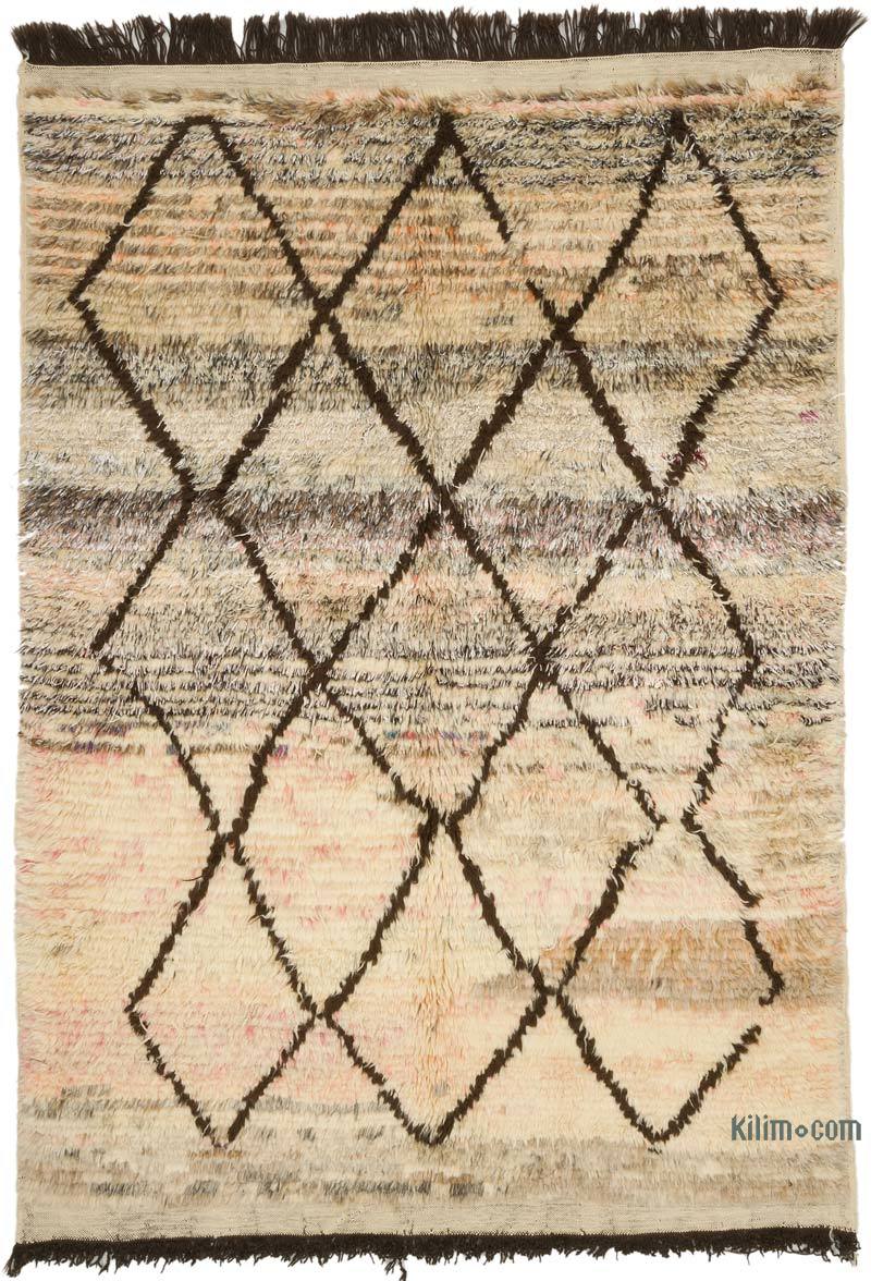 Alfombra 'Tulu' de estilo Marroquí Anudada a Mano - 176 cm x 247 cm - K0065380