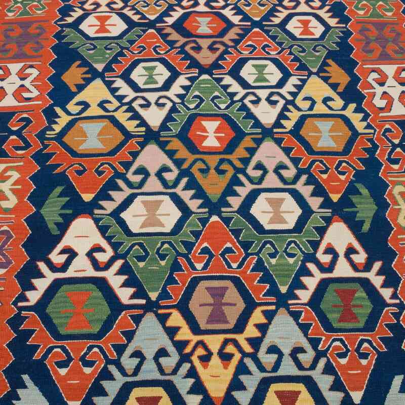 New Handwoven Turkish Kilim Rug - 3' 11" x 5' 11" (47" x 71") - K0065382