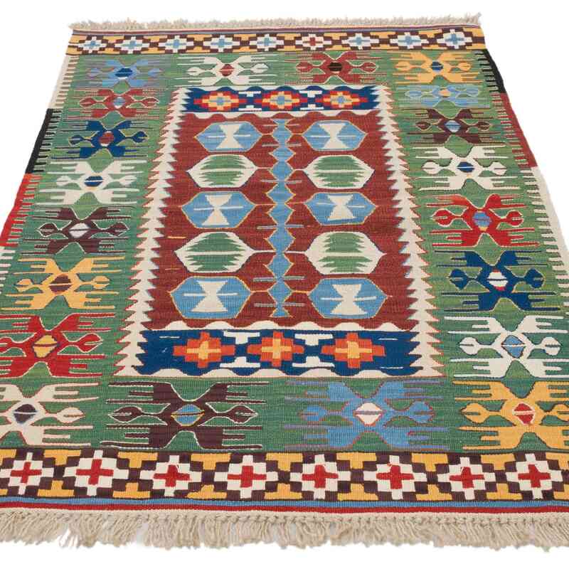 Nueva Alfombra Turca Kilim - 93 cm x 140 cm - K0065384