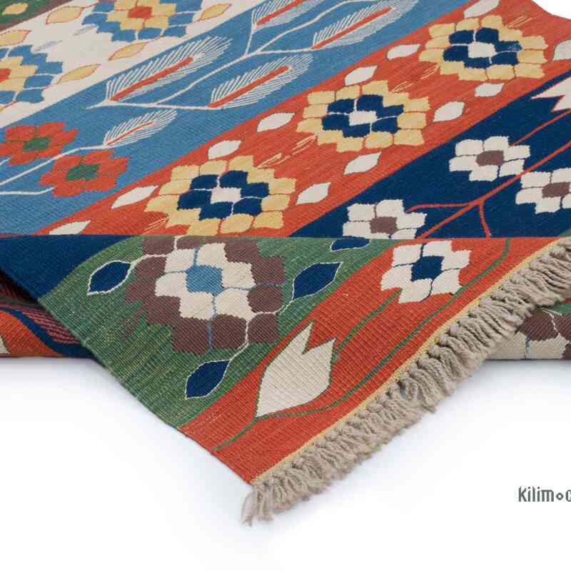 Yeni Kök Boya El Dokuma Kilim - 105 cm x 120 cm - K0065387