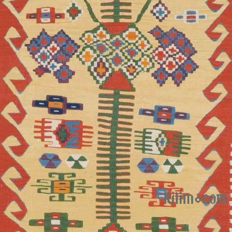 New Handwoven Turkish Kilim Rug - 3' 11" x 6'  (47" x 72") - K0065388