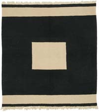 New Handwoven Turkish Kilim Rug - 5' 6" x 5' 11" (66" x 71")
