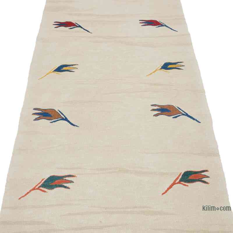 Yeni Kök Boya El Dokuma Yolluk Kilim - 80 cm x 290 cm - K0065392