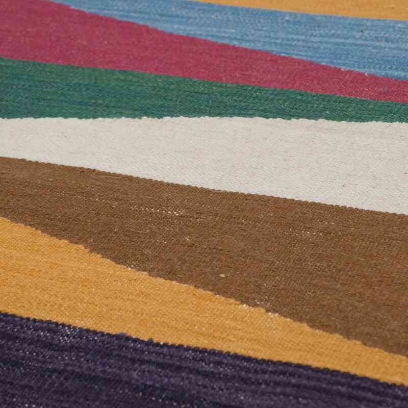 Yeni Kök Boya El Dokuma Yolluk Kilim - 81 cm x 351 cm - K0065393