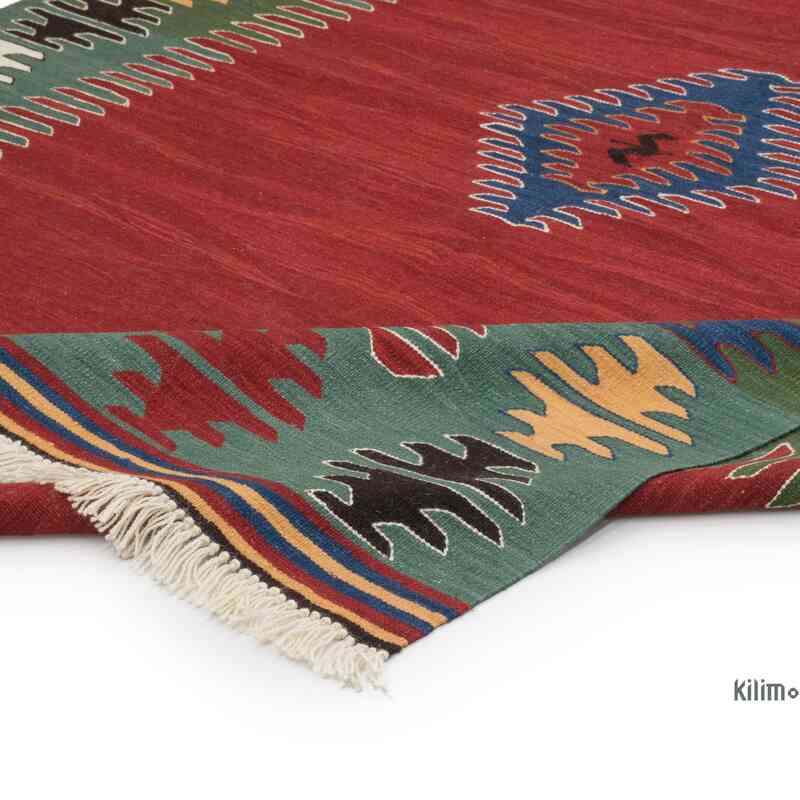 Yeni Kök Boya El Dokuma Kilim - 186 cm x 271 cm - K0065397