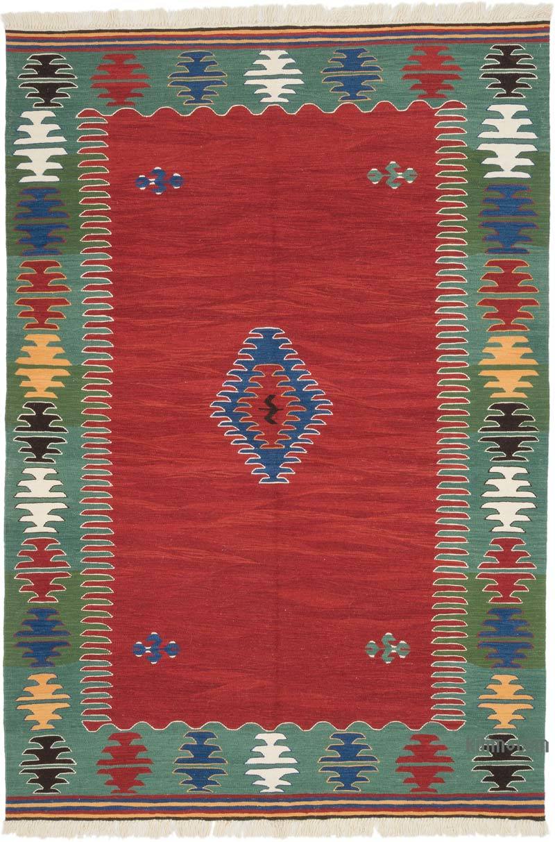 Yeni Kök Boya El Dokuma Kilim - 186 cm x 271 cm - K0065397