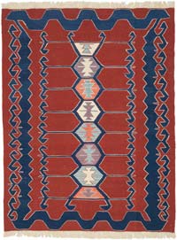 Nueva Alfombra Turca Kilim - 156 cm x 200 cm