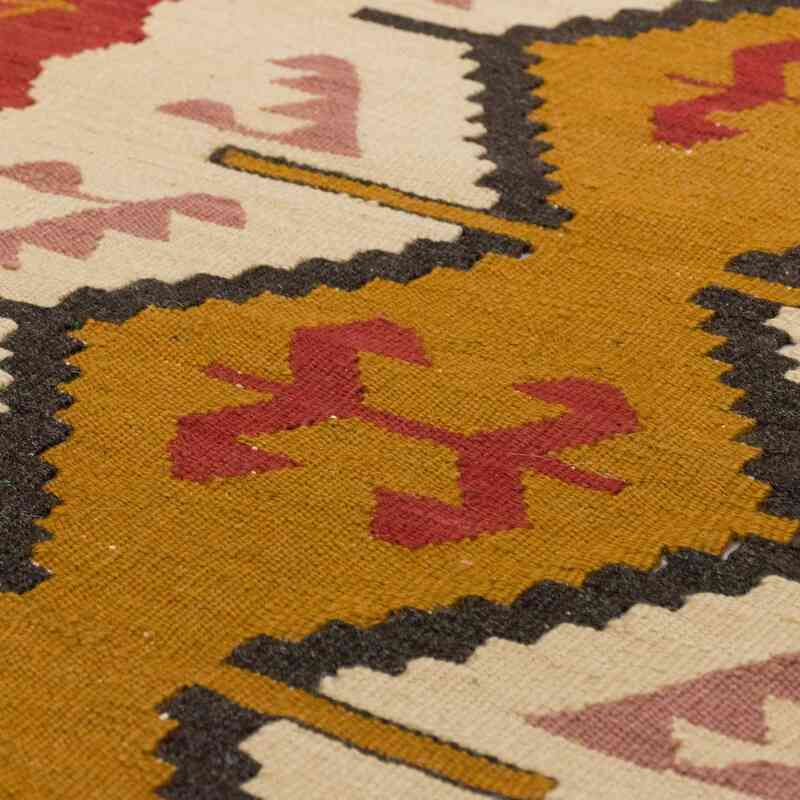Yeni Kök Boya El Dokuma Yolluk Kilim - 94 cm x 323 cm - K0065400