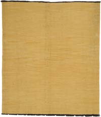 New Handwoven Turkish Kilim Rug - 6'  x 6' 11" (72" x 83")