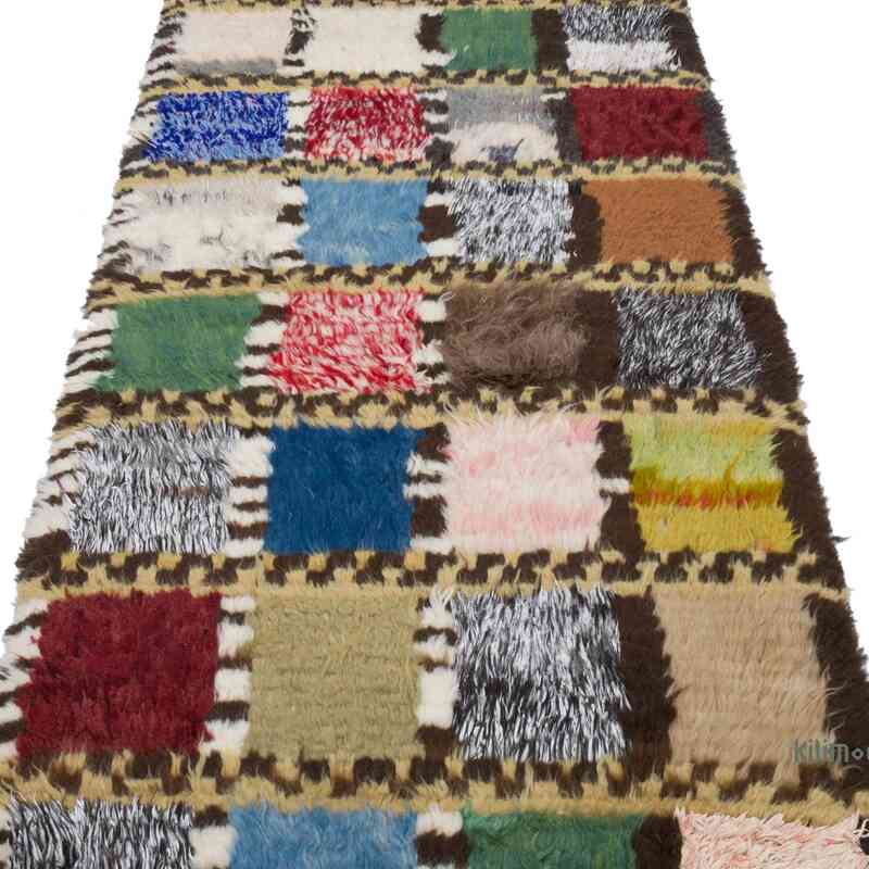 New Turkish Tulu Runner - 3' 3" x 11' 2" (39" x 134") - K0065408
