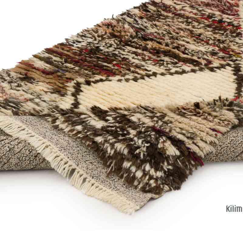 Alfombra 'Tulu' de estilo Marroquí Anudada a Mano - 101 cm x 196 cm - K0065409