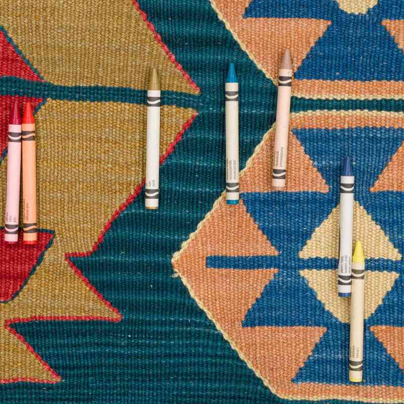 Nueva Alfombra Turca Kilim - 178 cm x 248 cm - K0065411