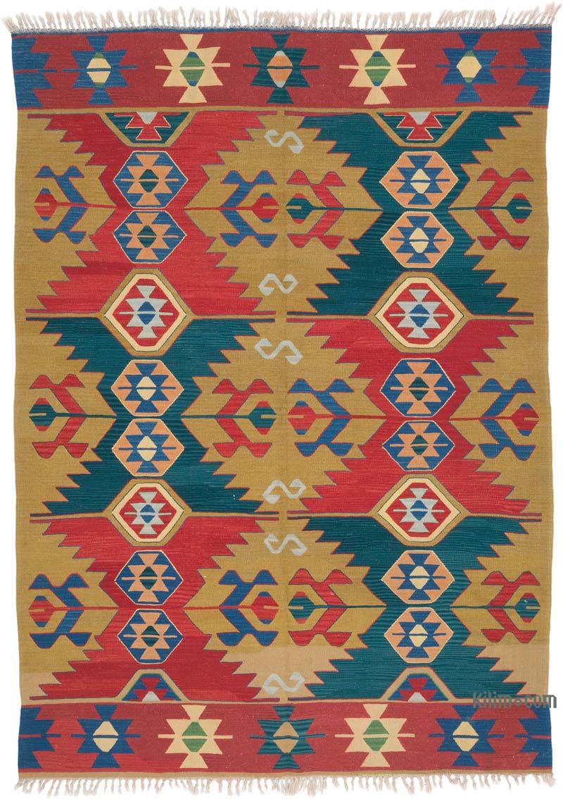 Nueva Alfombra Turca Kilim - 178 cm x 248 cm - K0065411
