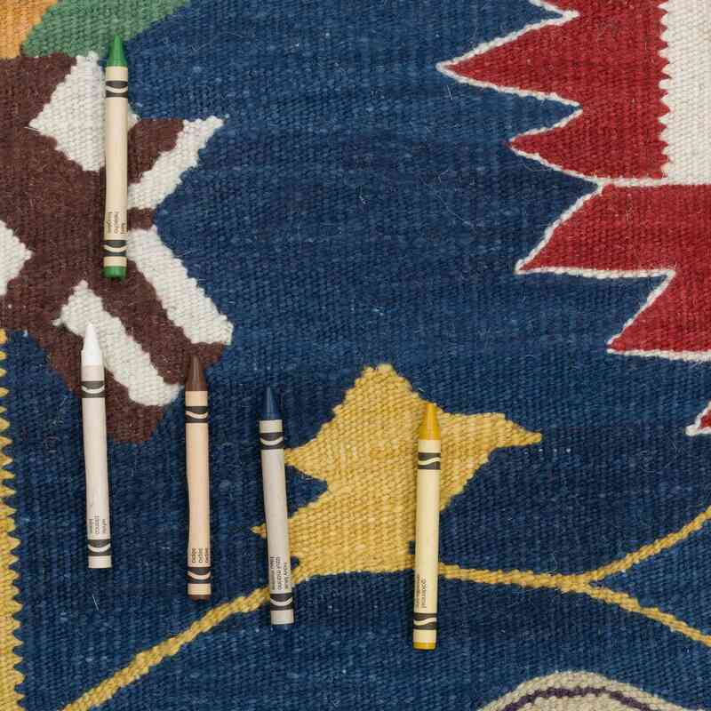 Yeni Kök Boya El Dokuma Kilim - 186 cm x 306 cm - K0065425