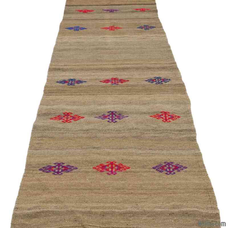 Vintage Anadolu Kilim Yolluk - 71 cm x 283 cm - K0065436