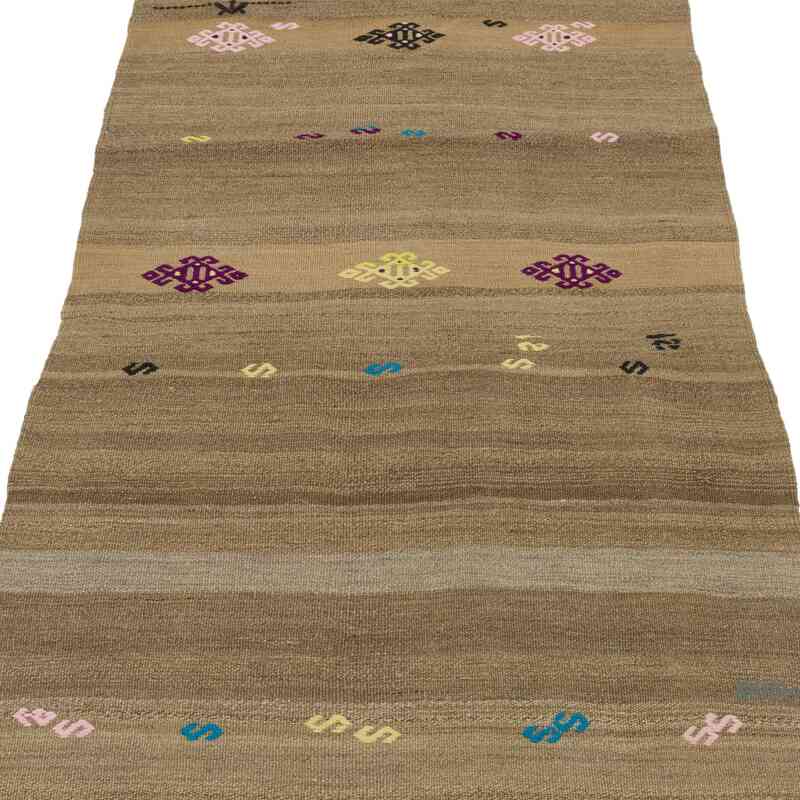 Vintage Anadolu Kilim Yolluk - 74 cm x 276 cm - K0065437