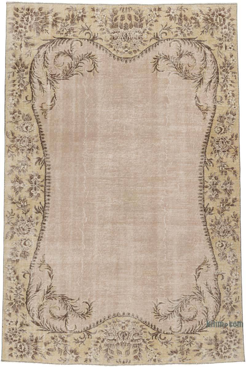 Alfombra Vintage Turca Anudada a Mano - 176 cm x 261 cm - K0065446