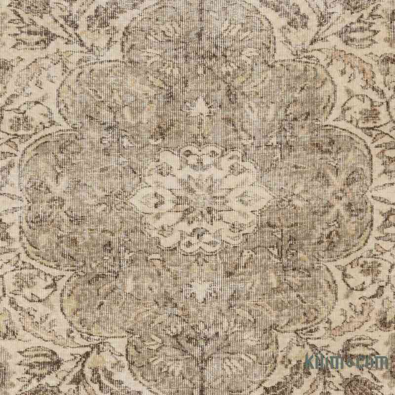 Vintage Turkish Hand-Knotted Rug - 5' 11" x 9'  (71" x 108") - K0065447
