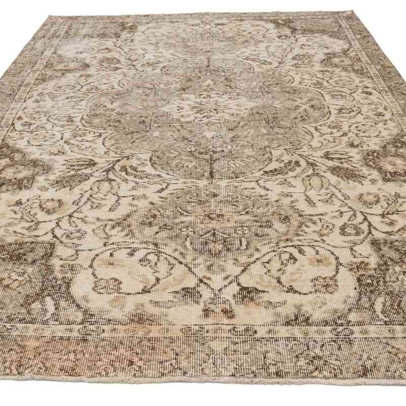 Vintage Turkish Hand-Knotted Rug - 5' 11" x 9'  (71" x 108") - K0065447