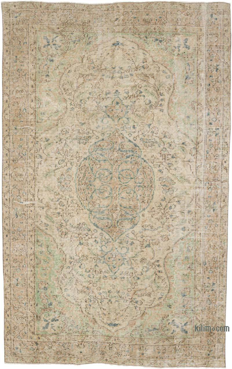 Vintage Turkish Hand-Knotted Rug - 5' 5" x 8' 6" (65" x 102") - K0065448
