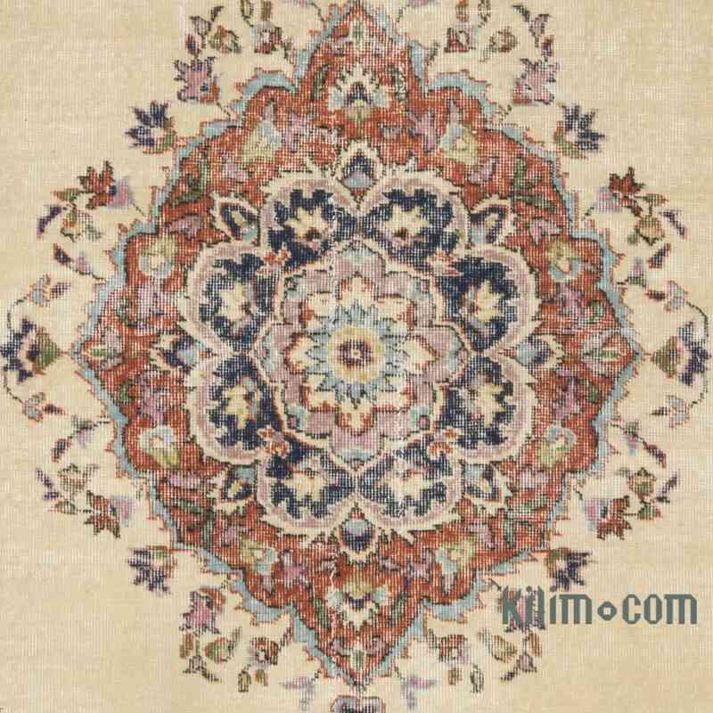 Vintage Turkish Hand-Knotted Rug - 4' 10" x 8'  (58" x 96") - K0065452