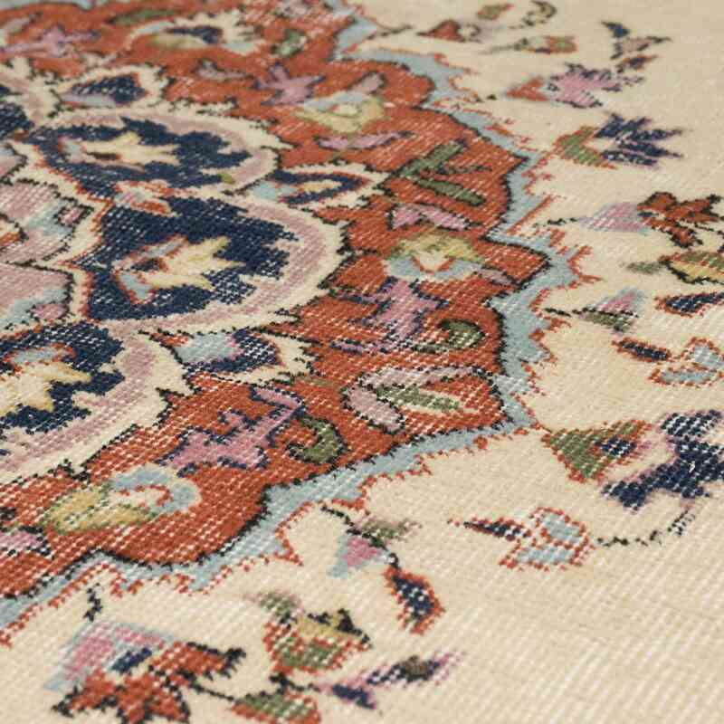 Vintage Turkish Hand-Knotted Rug - 4' 10" x 8'  (58" x 96") - K0065452