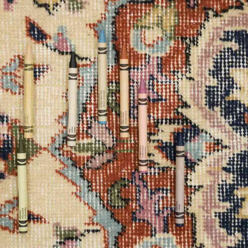 Vintage Turkish Hand-Knotted Rug - 4' 10" x 8'  (58" x 96") - K0065452
