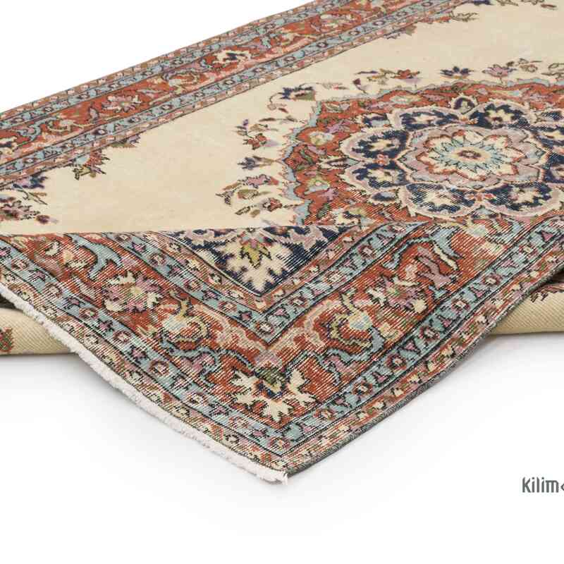 Vintage Turkish Hand-Knotted Rug - 4' 10" x 8'  (58" x 96") - K0065452