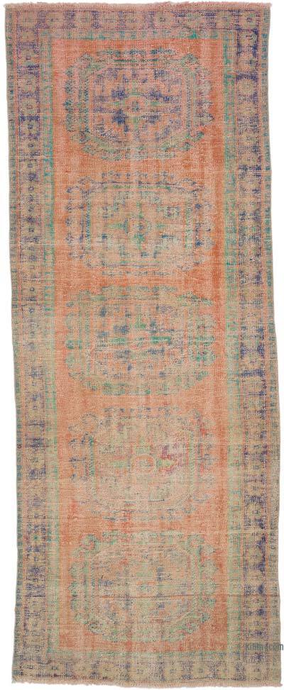 Alfombra Turca Vintage De Pasillo - 133 cm x 333 cm