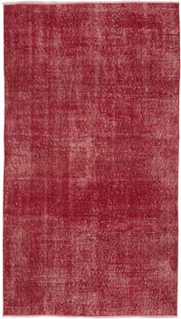 Boyali El Dokuma Vintage Hali - 120 cm x 212 cm