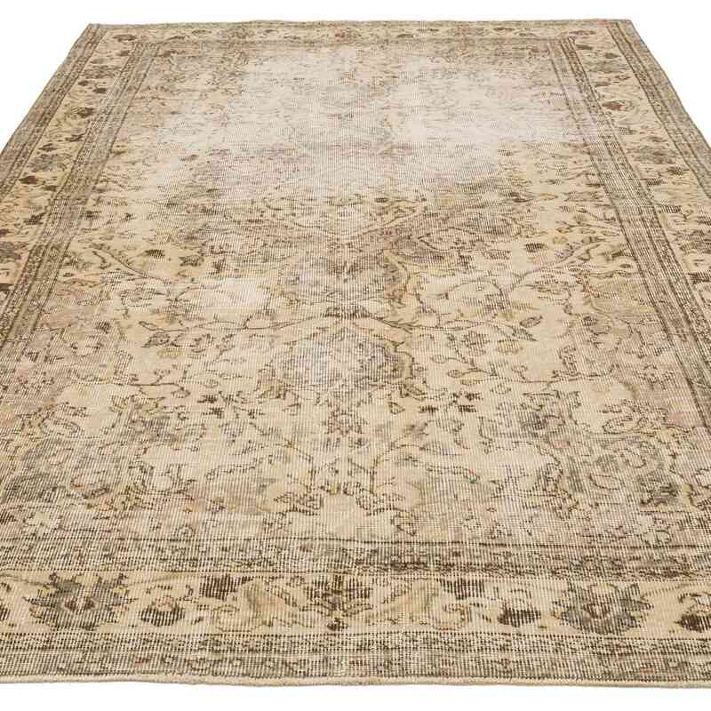 Vintage Turkish Hand-Knotted Rug - 5' 1" x 8' 5" (61" x 101") - K0065472