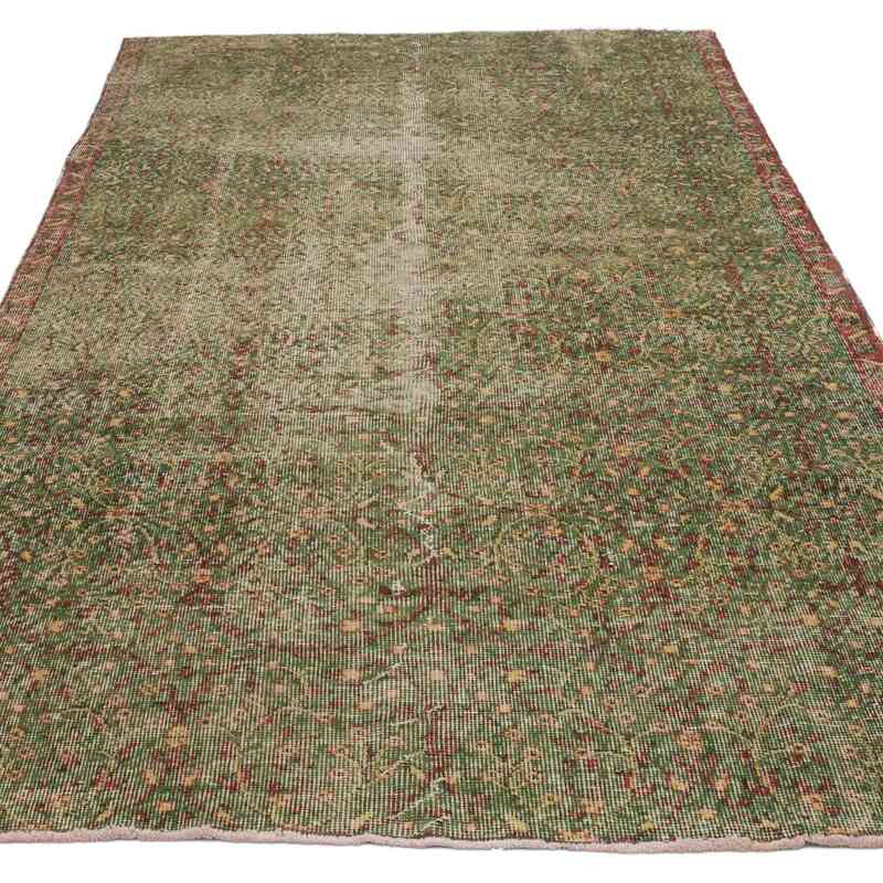 Alfombra Vintage Turca Anudada a Mano - 136 cm x 260 cm - K0065475