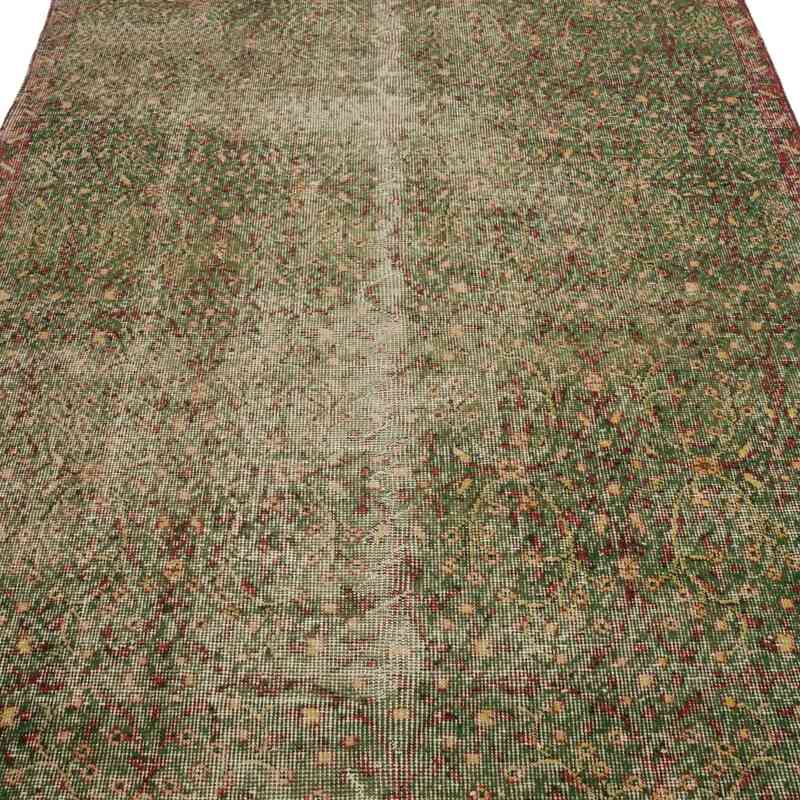 Alfombra Vintage Turca Anudada a Mano - 136 cm x 260 cm - K0065475