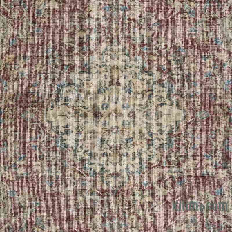 Vintage Turkish Hand-Knotted Rug - 172 cm x 263 cm - K0065480